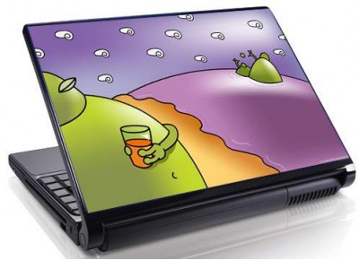 Laptopskin abstract 00102