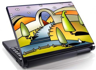 Laptopskin abstract 00128