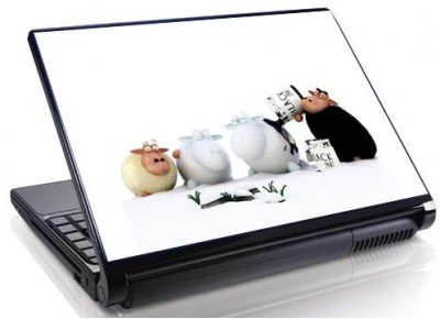 Laptopskin abstract 00364