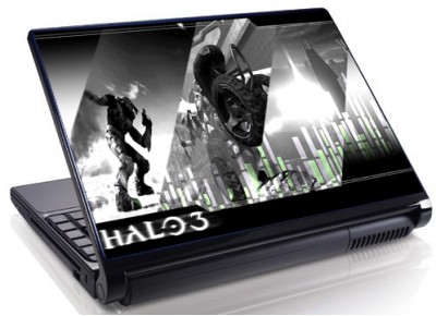 Laptopskin black-white 00003