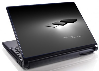 Laptopskin black-white 00008