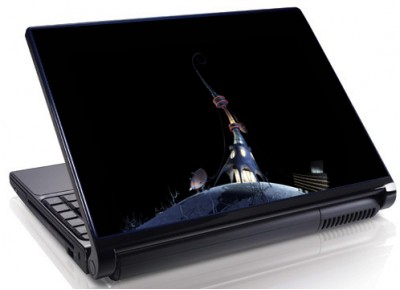 Laptopskin black-white 00029