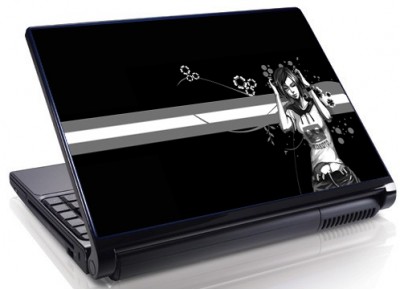 Laptopskin black-white 00032