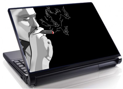 Laptopskin black-white 00033