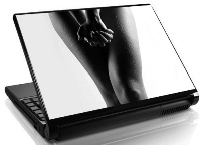 Laptopskin black-white 00040