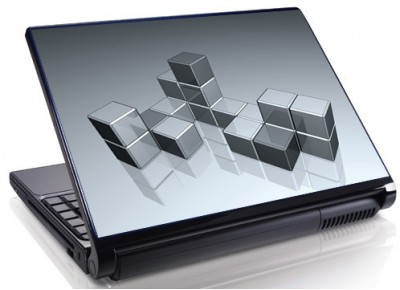 Laptopskin black-white 00042