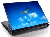 Laptopskin black-white 00043