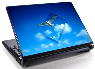 Laptopskin black-white 00043