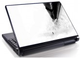 Laptopskin black-white 00046