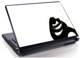 Laptopskin black-white 00050