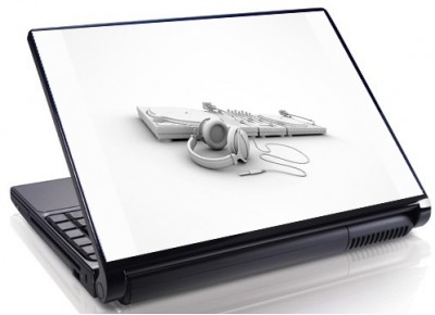 Laptopskin black-white 00059