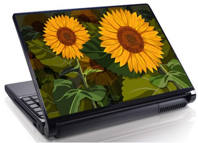 Laptopskin flori 00089